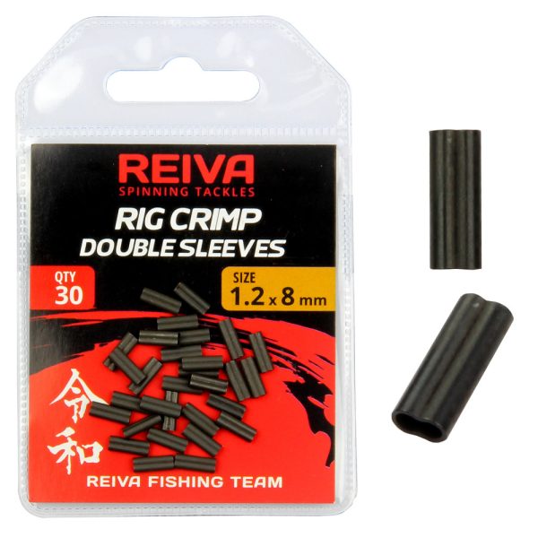 Reiva Crimping Sleeve Double 1,2x8mm 30pcs