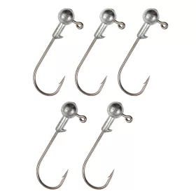 Nevis Soft bait head natural 5/0 3gr 5pcs/pack Jig head