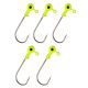 Nevis Gumihal head yellow 4/0 5gr 5pcs Jig head