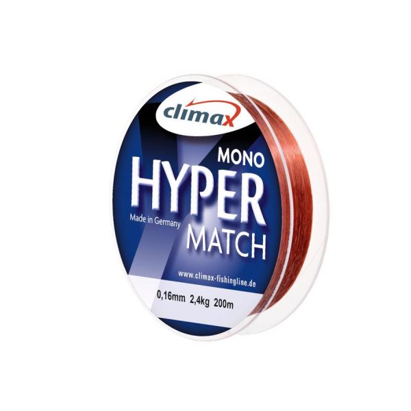 Climax Hyper Match Sinking 200m 0.14mm Copper Monofil Mainline