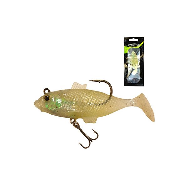 Wizard Swimbait Big Perch Holowhite 7,62cm Gumihal