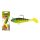 Wizard Swimbait Paddle Long 7,62cm Green-Reddiger rubber fish