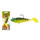 Wizard Swimbait Paddle Long 7,62cm Green-Reddiger rubber fish