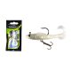 Wizard Twister Shad White 5cm Rubber Artificial lure