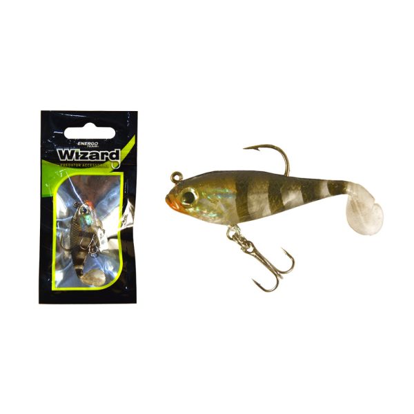 Wizard Perch Hologray 5cm Rubber Artificial lure