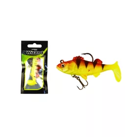 Wizard Swimbait Perch 7.62cm Yellow-Redtiger Soft Lure