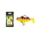Wizard Swimbait Perch 7,62cm Yellow-Reddiger Gumihal