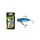 Wizard Swimbait Paddle Shad 5,08cm Blue Rubber Fish