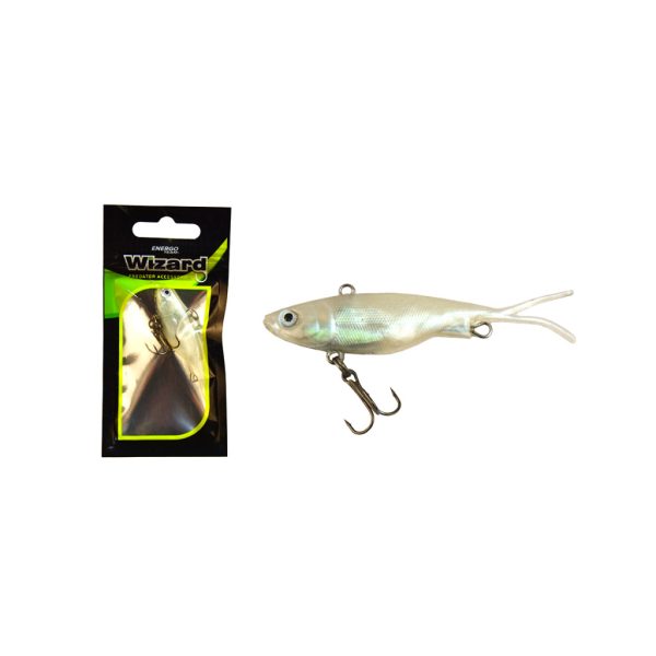 Wizard Swimbait Roach 5,08cm White Gumihal