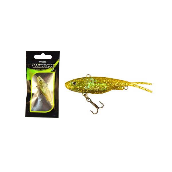 Wizard Swimbait Roach 5,08cm Golden-Bright Gumihal