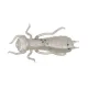 Wizard LARVA COL. 001 6PCS/BAG Rubber artificial lure