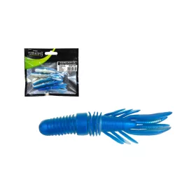 Wizard Bass Grub Blue 7cm Artificial Larva 5pcs