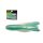 Wizard Bass Grub Clear Green 7cm Artificial Larvae 5pcs