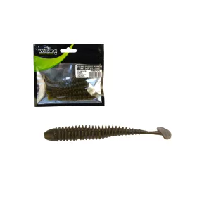 Wizard Power Minnow Gray 9cm Soft Bait 5pcs