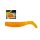 Wizard Warrior Shad Orange 9cm Plastic Bait 4pcs