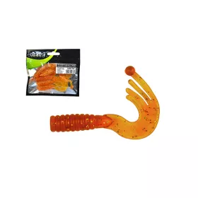 Wizard Harpex Twist Double Evo Orange 8cm Twister 5pcs