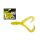 Wizard Harpex Twist Double Poppy-Yellow 7cm Twister 5pcs