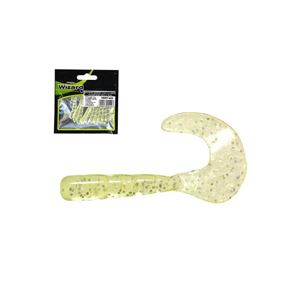 Wizard Harpex Twist Larva Clear 5cm Műcsali 10db