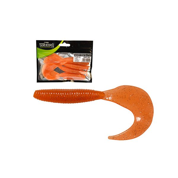 Wizard Massive Twist Orange 12cm Műcsali 4db