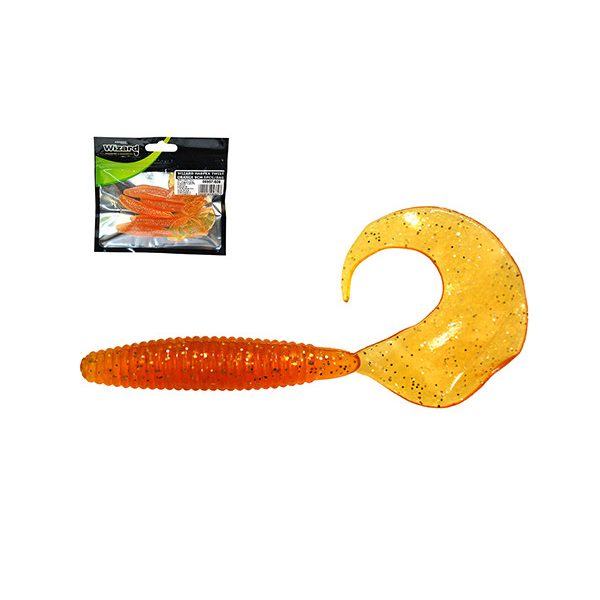 Wizard Harpex Twist Orange 9cm Műcsali 5db