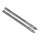 Feet for Delphin RPX4 Silver medium / 2pcs 41-70cm
