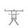 Buzz bar for 4 rods RPX4 Silver / 2pcs