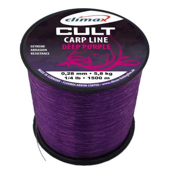 Climax Cult Carp Deep Purple Mono 1000m 0,40mm Monofil Mainline