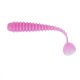 L&K Floating long fly rubber fish PINK 50mm - 8db