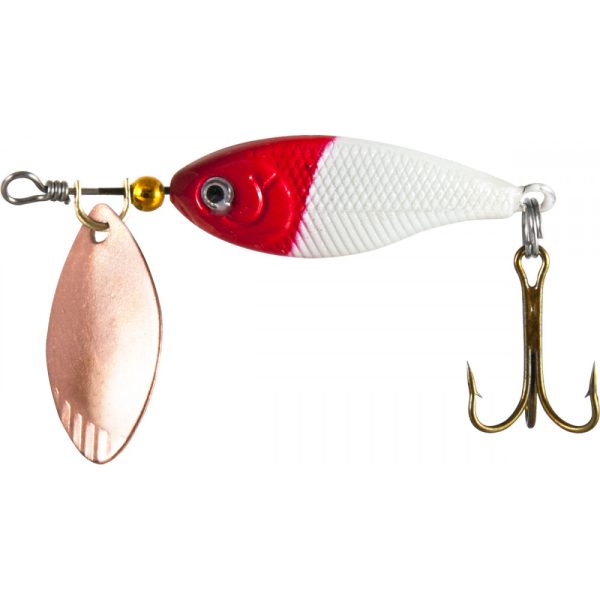 Et Wizard Chub Spinner White/Red 8G