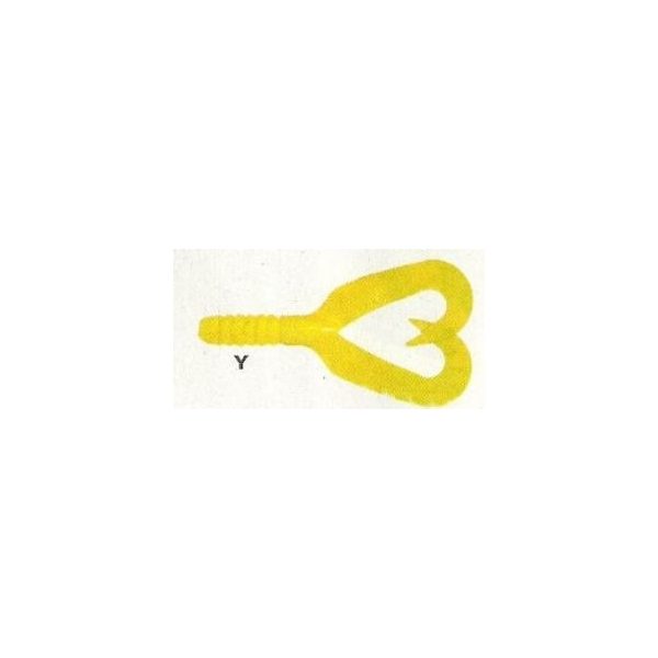 Manns Bait Co. Ltd Double Tailed Twister Twister Y 101mm - 8db