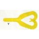 Manns Bait Co. Ltd Double Tailed Twister Twister Y 101mm - 8db