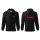 Reiva Black Zip Hooded Sweatshirt XL