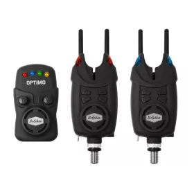 Delphin OPTIMO 9V Bite Alarm Set 2+1 + CSW II Swinger + Snag