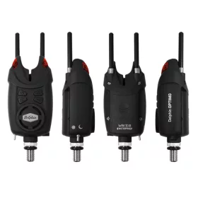 Delphin OPTIMO 9V Bite Alarm Set ++1 + CSW II Swinger + Snag