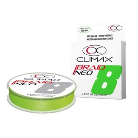   Climax iBraid Neo X8 Fluo Chartreuse 135m 0.08mm 4.9kg Braided Mainline
