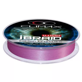   Climax iBraid U-Light Fluo Purple 135m 0,08mm 6,0kg Braided Mainline
