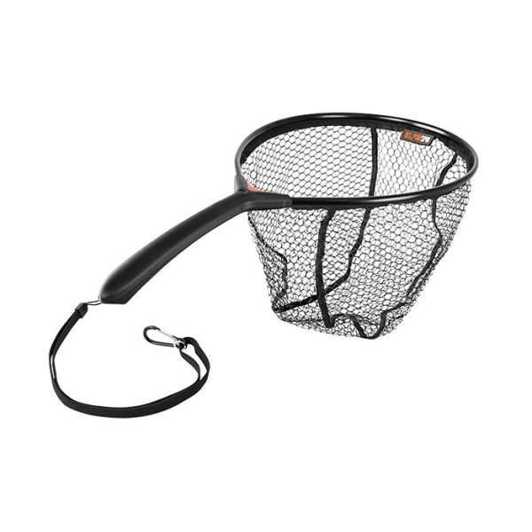 Delphin SPIN-R rubberised diving pole 40x30cm - Diving pole with net