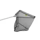Delphin landing net with metal head connection, rubberized net 70x70/250cm - Landing net handle with net