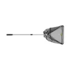 Delphin landing net with metal head connection, rubberized net 70x70/250cm - Landing net handle with net