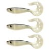 Nevis Twister Shad Vantage 9cm 6,56gr 3db/cs /silver-black/ Plastic bait