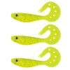 Nevis Twister Shad Vantage 9cm 6,56gr 3db/cs /yellow-flitter/ Plastic bait