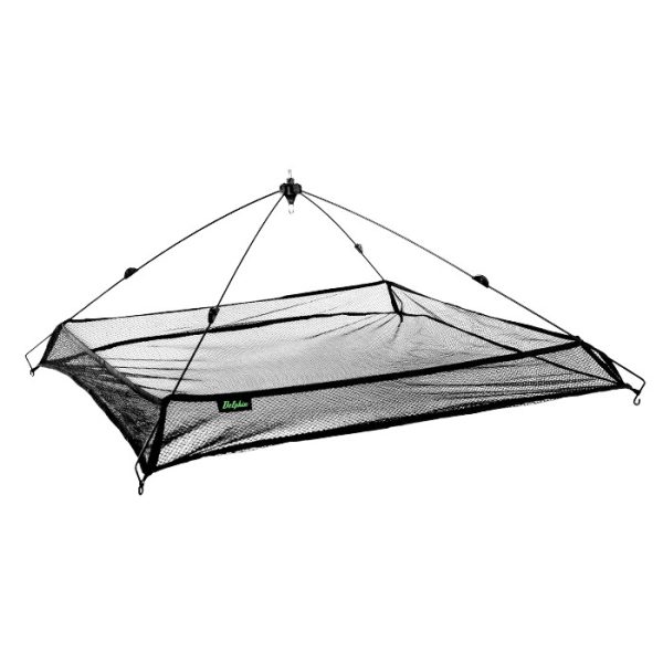 Livebait net Delphin with PE net and rim 100x100cm