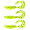 Nevis Twister Shad 11cm 10,76gr 3db/cs (Green sequins) Plastic bait