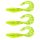 Nevis Twister Shad 11cm 10,76gr 3db/cs (Green sequins) Plastic bait