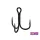 Delphin Treble Hook BOMB! MultiHook TRIPLE / 6pcs #8