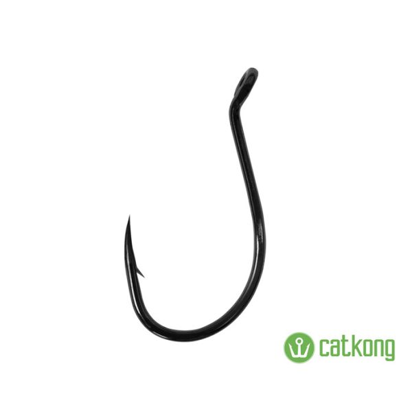 Catfish single hook CATKONG SuPOWER / 4pcs 6/0 BEND-O