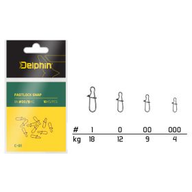 Delphin Fastlock Snap C-01/10pcs BN/0