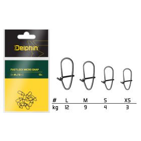 Delphin Fastlock micro snap /10pcs XS/3kg