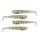 Nevis Impulse Shad 10cm 6,92gr 4db/cs Gold Flitter Plastic bait