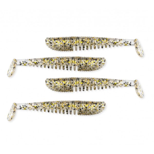Nevis Impulse Shad 10cm 6,92gr 4db/cs Gold Flitter Plastic bait